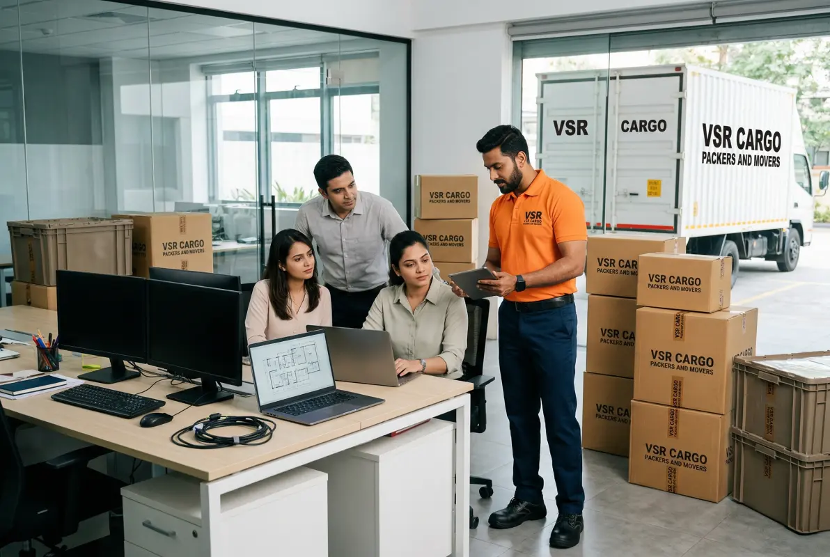 Corporate office relocation tips – smooth business shifting guide by VSR CargoPackers and Movers